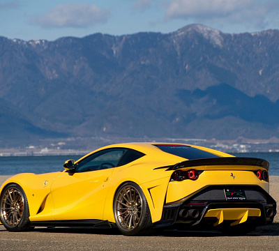Фото дисков Anrky AN39 на Ferrari 812