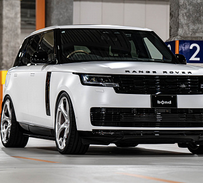 Фото дисков HRE 522M на Land Rover Range Rover V
