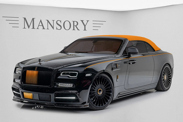 Фото дисков Mansory FS.23 Черный глянец на Rolls-Royce Wraith