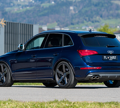 Фото дисков Vossen CV3 на Audi Q5 (8R)