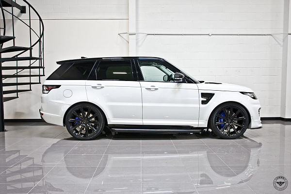 Фото дисков Vossen UV-2 Матовый графит на Range Rover Sport II