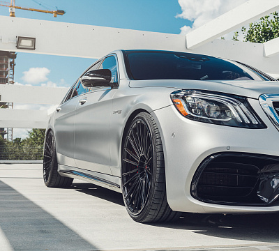Фото дисков Vossen S17-04 на Mercedes-Benz S-Class (W222, C217)