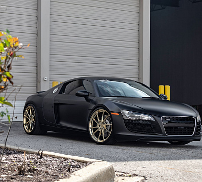 Фото дисков Anrky AN13 на Audi R8 (Typ 42)