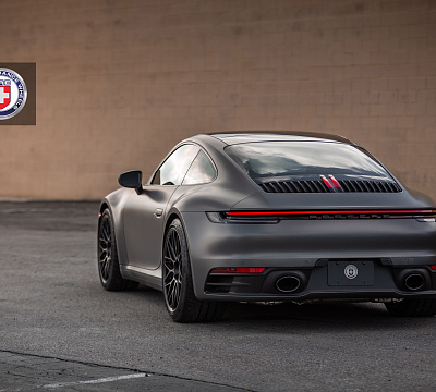 Фото дисков HRE RC100 на Porsche 911 VIII