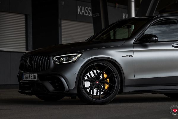 Фото дисков Vossen S21-01 Черный сатин на Mercedes-Benz GLC (X253, C253)