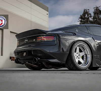 Фото дисков HRE C105 на Nissan Z