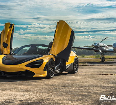 Фото дисков Vossen M-X6 на McLaren 720S