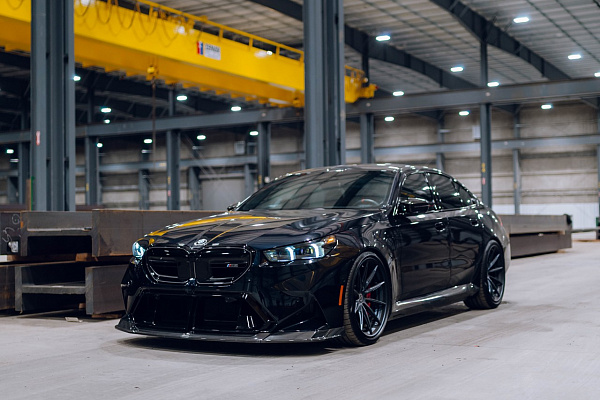 Фото дисков Brixton Forged R11-R Черный матовый на BMW 5/M5 (G60/G90)
