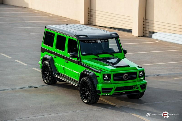 Фото дисков Anrky AN13 Черный сатин на Mercedes-Benz G-Class II