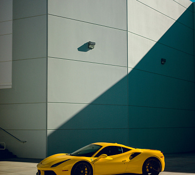 Фото дисков Vossen M-X2 на Ferrari 488