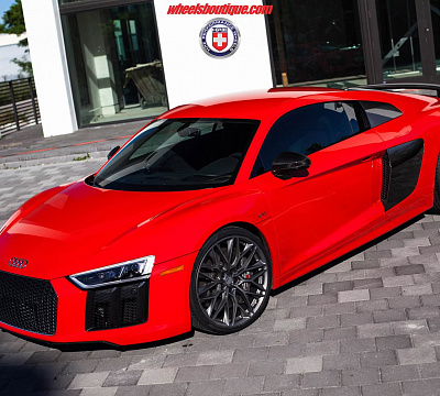 Фото дисков HRE P200 на Audi R8 (4S)