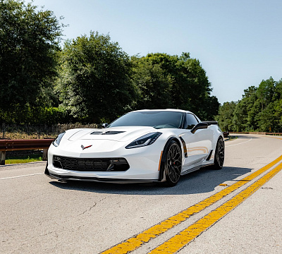 Фото дисков Vossen HF-2 на Chevrolet Corvette C7