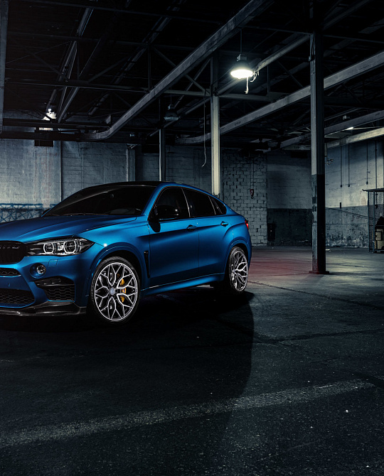 Фото дисков HF-2 Алмазная проточка на BMW X6/X6 M (F16/F86)