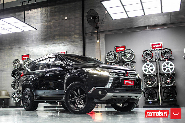 Фото дисков Vossen HF6-2 Алмазная проточка на Mitsubishi Pajero Sport III