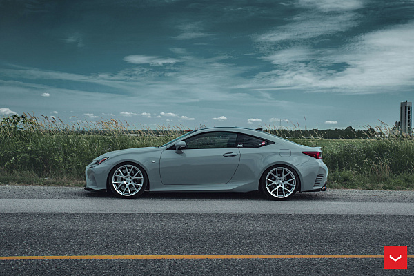 Фото дисков Vossen VFS-6 Серебро на Lexus RC