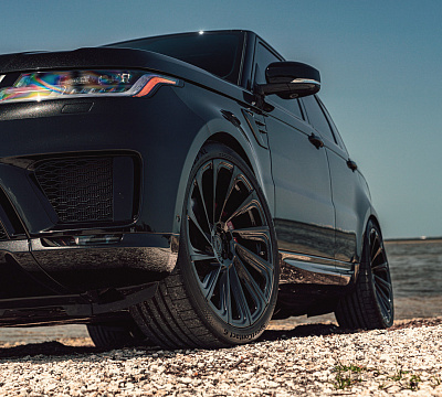 Фото дисков Vossen UV-3 на Land Rover Range Rover Sport II