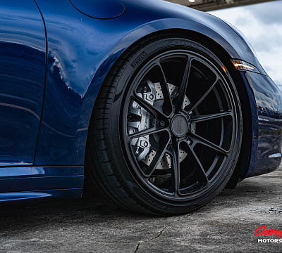 Фото дисков Vossen RS92 на Porsche 911 VIII