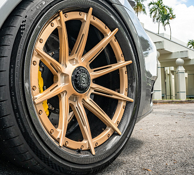 Фото дисков Strasse Wheels SV10-RS Performance на Porsche 911 VII