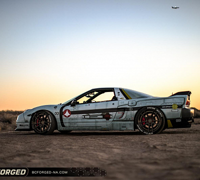 Фото дисков BC Forged HCA163 на Acura NSX I