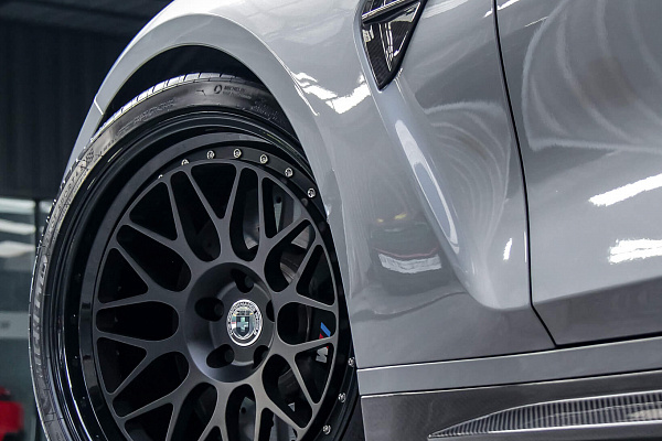 Фото дисков HRE 300 Черный сатин на BMW 3/M3 (G2x/G80)