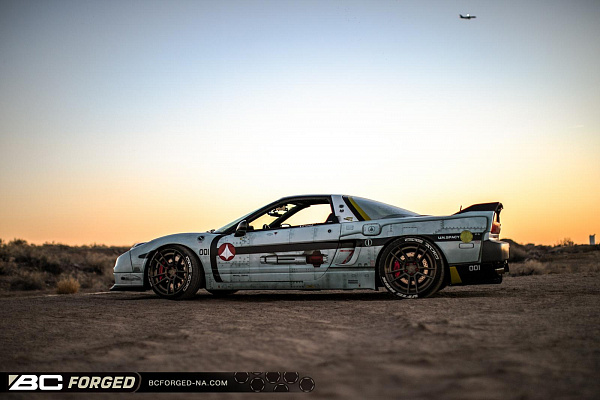 Фото дисков BC Forged HCA163 Сатиновая бронза на Acura NSX I
