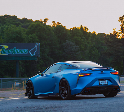 Фото дисков Vossen HF-1 на Lexus LC 500