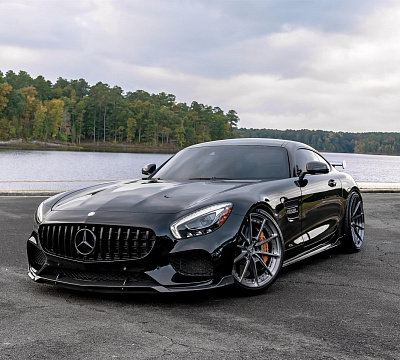 Фото дисков Anrky AN28 на Mercedes-Benz AMG GT I