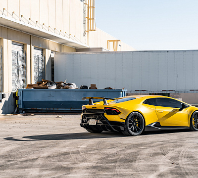Фото дисков Vossen M-X2 на Lamborghini Huracan