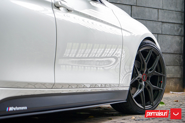 Фото дисков Vossen HF-5 Сатиновый графит на BMW 3/M3 (F3x/F80)