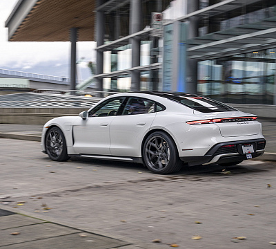 Фото дисков Vossen HF-5 на Porsche Taycan I