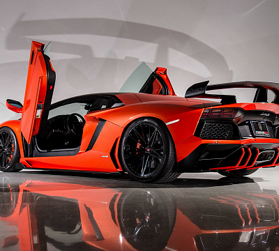 Фото дисков Vossen M-X6 на Lamborghini Aventador