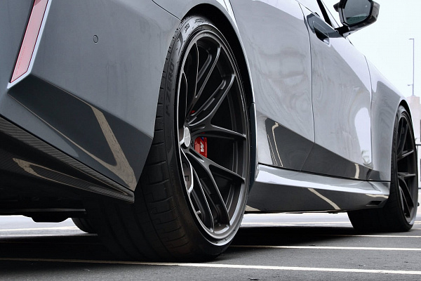 Фото дисков Brixton Forged FDE01 Черный сатин на BMW 5/M5 (G60/G90)