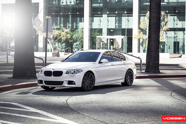 Фото дисков Vossen CV4 Сатиновый графит на BMW 5/M5 (F10)