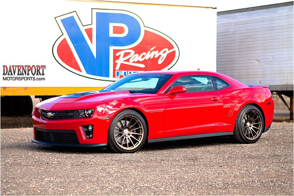 Фото дисков HRE 303M Сатиновая бронза на Chevrolet Camaro V
