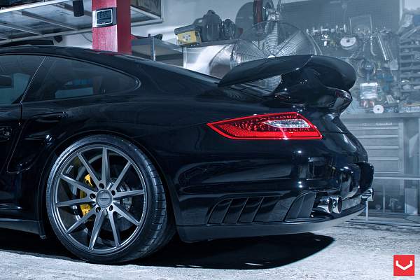 Фото дисков Vossen VFS-1 Серебро на Porsche 911 VI