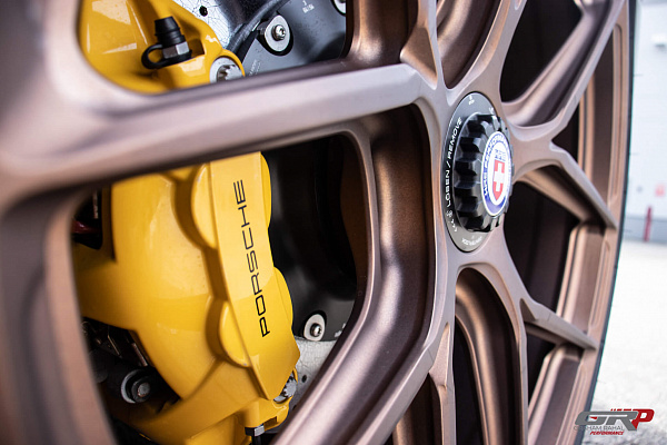 Фото дисков HRE P101SC Сатиновая темная медь на Porsche 911 VIII