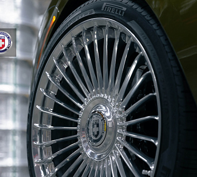 Фото дисков HRE L109M на Rolls-Royce Spectre