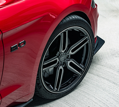 Фото дисков Vossen HF-1 на Ford Mustang VI