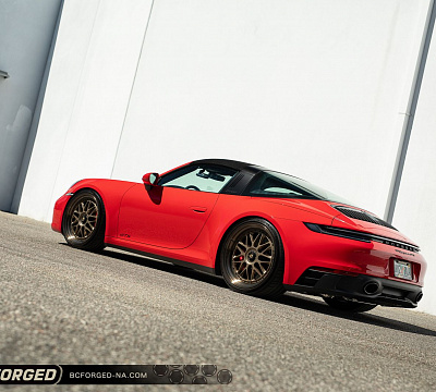 Фото дисков BC Forged MHK519 на Porsche 911 VIII