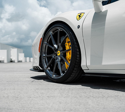 Фото дисков Anrky AN12 на Ferrari F8