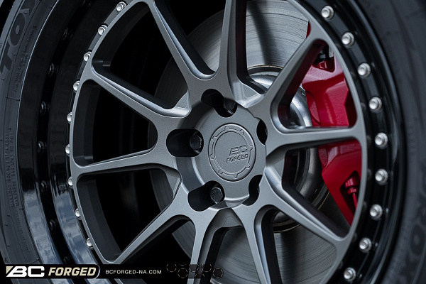 Фото дисков BC Forged LE10 // MLE10 Матовый графит на Toyota Supra A90