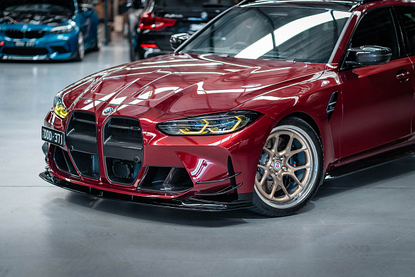 Фото дисков HRE 521 Глянцевая шампань на BMW 3/M3 (G2x/G80)