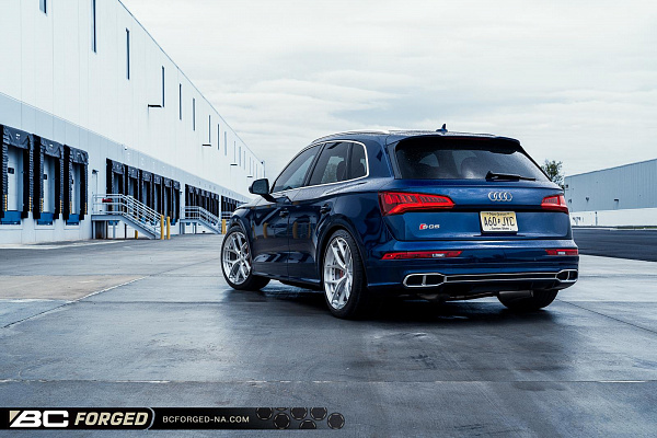 Фото дисков BC Forged HCS21 Глянцевый лак на Audi Q5 (FY)