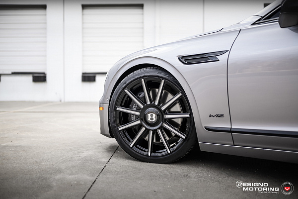 Фото дисков Vossen S17-12 Алмазная проточка на Bentley Flying Spur III