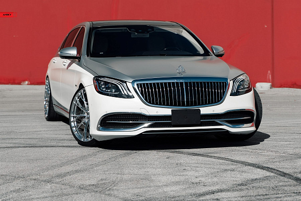 Фото дисков Anrky S1-X5 Полированный лак на Mercedes-Benz S-Class (W222, C217)