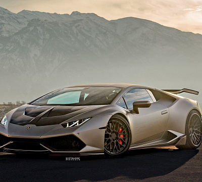 Фото дисков Strasse Wheels SV10M Deep Concave FS на Lamborghini Huracan