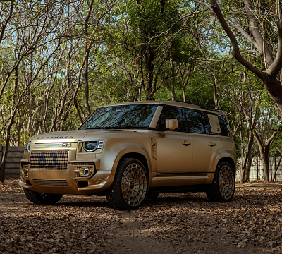 Фото дисков Vossen LC3-12 на Land Rover Defender II