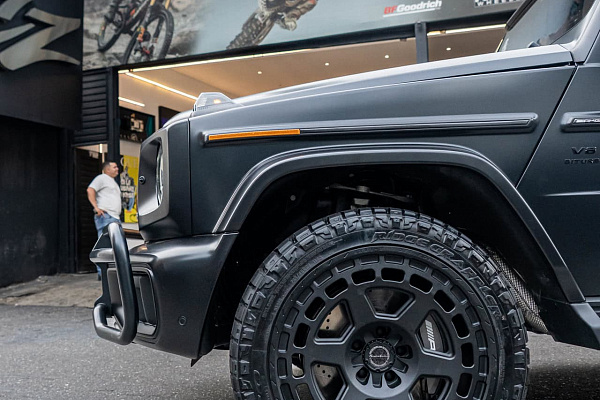 Фото дисков Brixton Forged BX01-M Черный матовый на Mercedes-Benz G-Class III