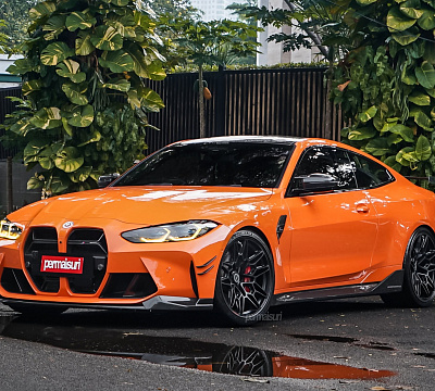 Фото дисков Brixton Forged FDE06 на BMW 4/M4 (G22/G82)