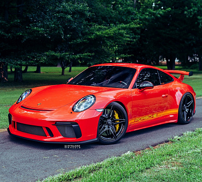 Фото дисков Strasse Wheels SV2 Deep Concave Monoblock на Porsche 911 VII
